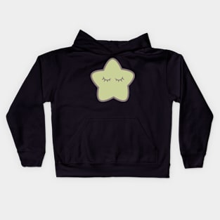 Green Star Kids Hoodie